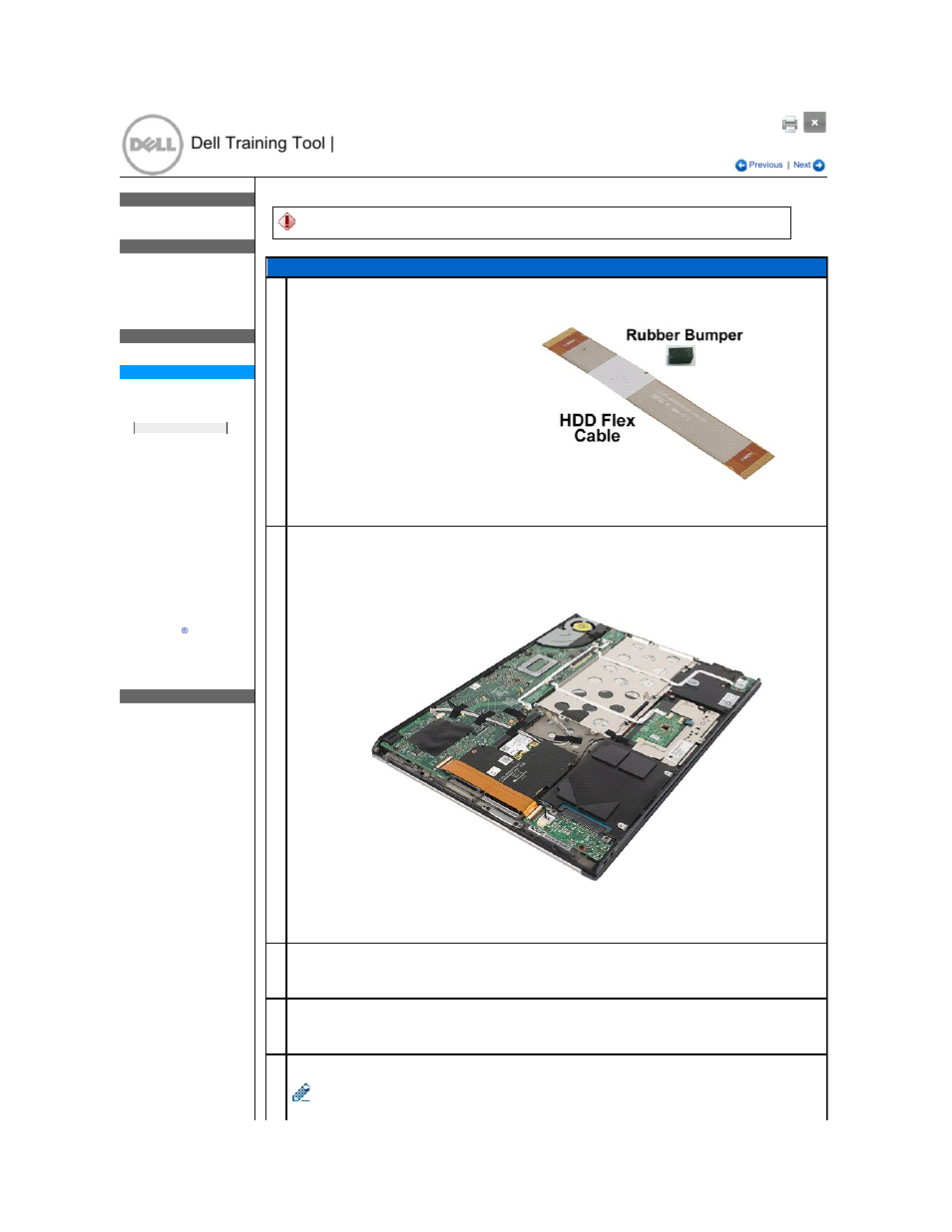 Dell training tool, Hard drive cable kit, Latitude 13 | Dell Latitude 13 (Mid 2010) User Manual | Page 6 / 46