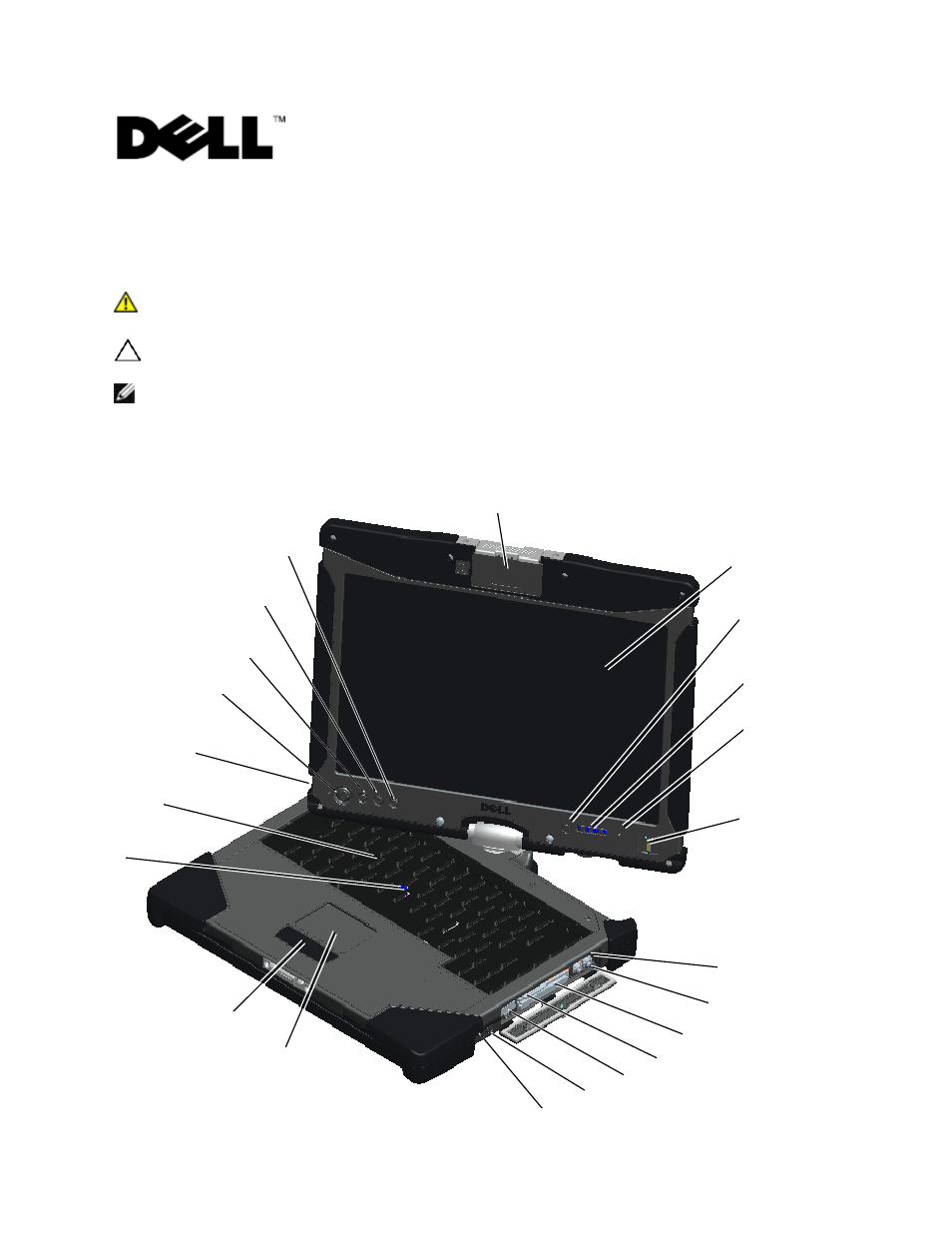 Dell Latitude XT2 XFR (Late 2009) User Manual | 25 pages