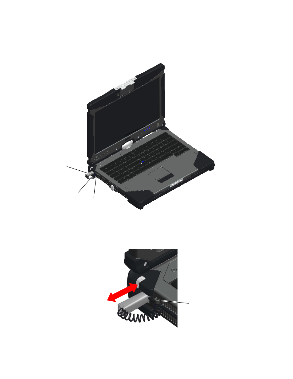 Pen/tether installation | Dell Latitude XT2 XFR (Late 2009) User Manual | Page 14 / 25