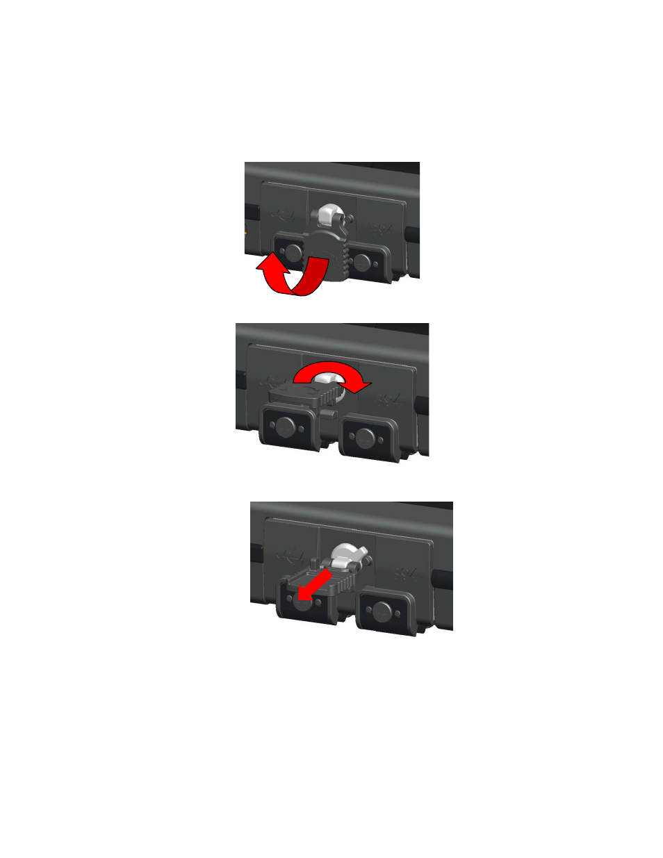 I/o door operation | Dell Latitude XT2 XFR (Late 2009) User Manual | Page 5 / 25