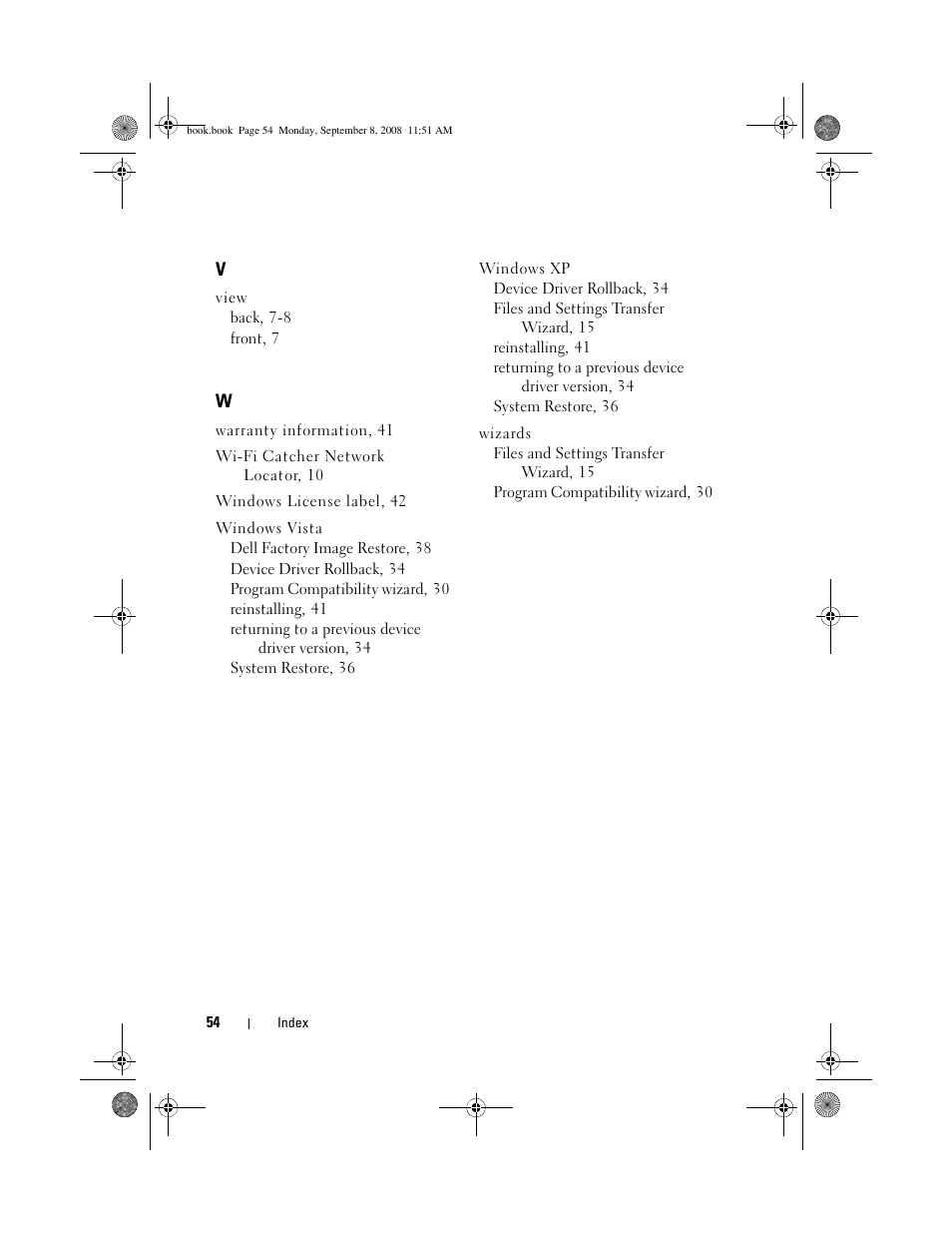 Dell Precision M6400 (Late 2008) User Manual | Page 54 / 54