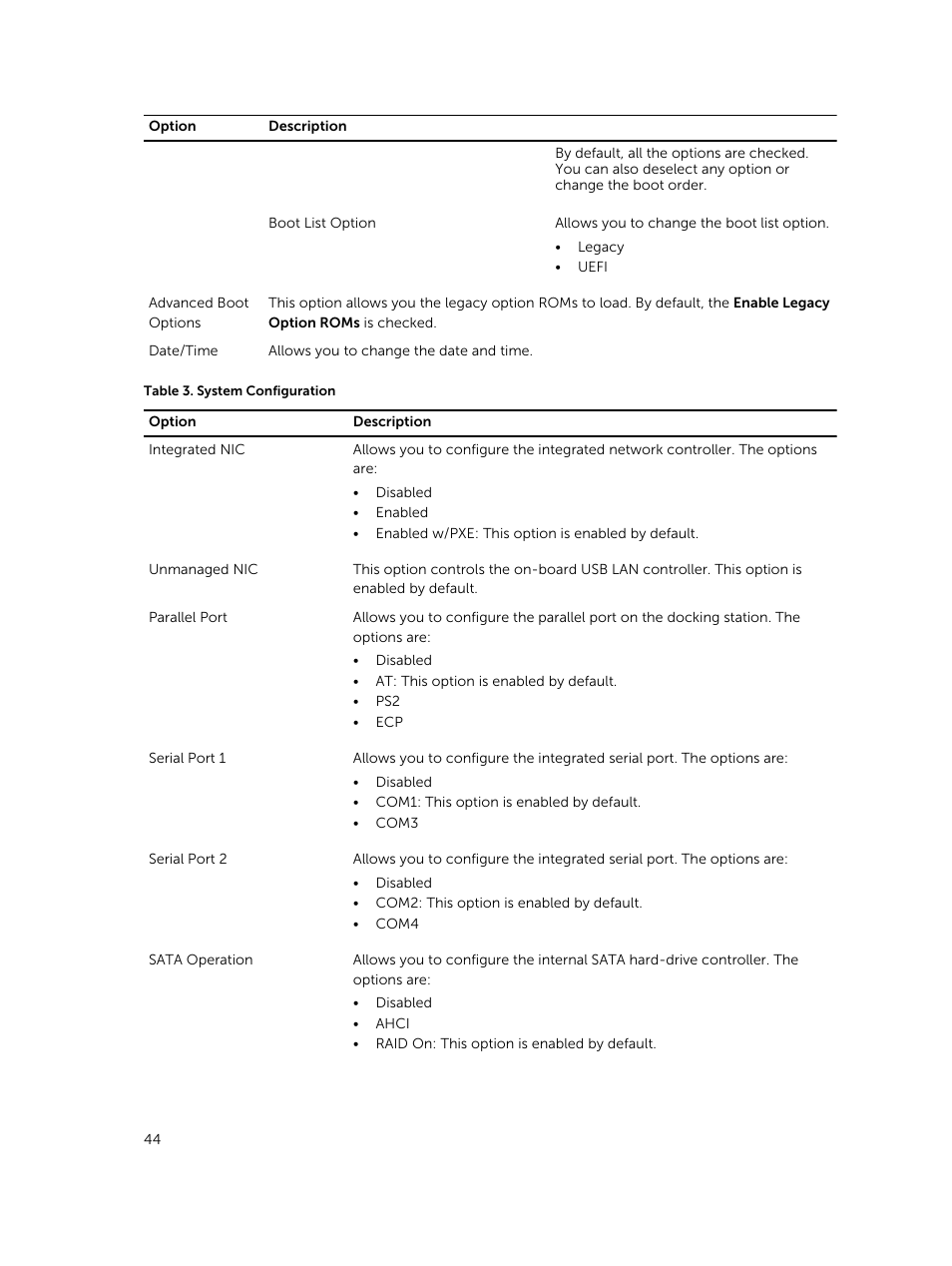 Dell Latitude 12 Rugged Extreme (7204, Early 2014) User Manual | Page 44 / 58