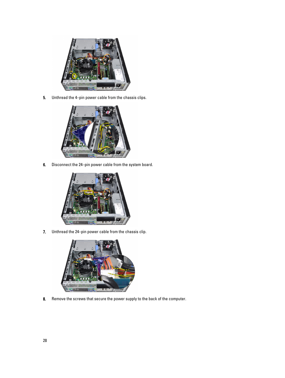 Dell OptiPlex 3010 (Mid 2012) User Manual | Page 28 / 63