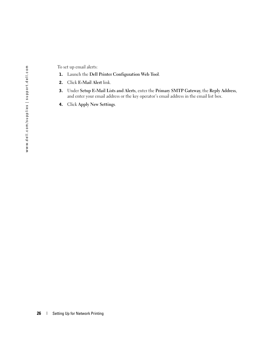 Dell 3100cn Color Laser Printer User Manual | Page 26 / 90