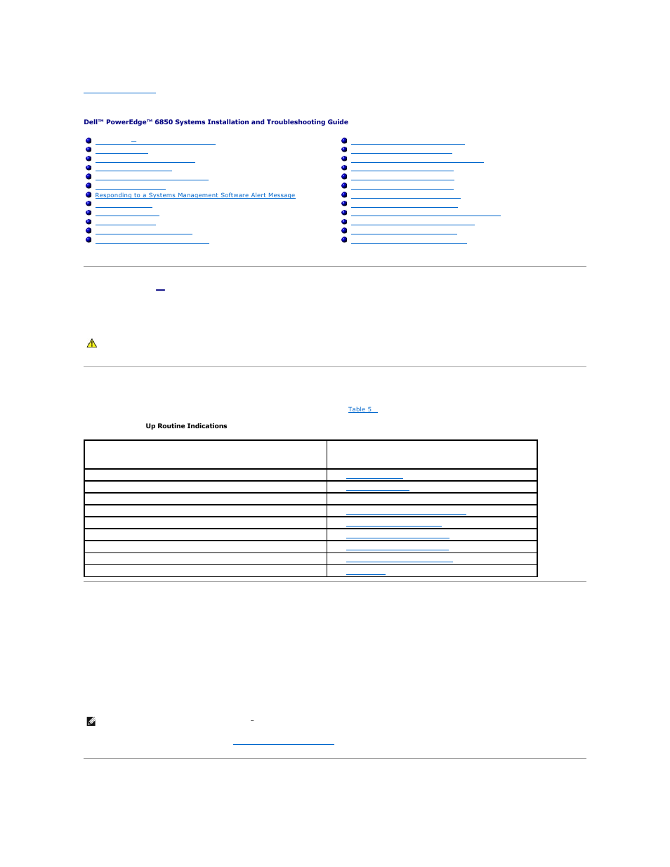 Troubleshooting your system, Safety first—for you and your system, Start-up routine | Checking basic power problems, Checking the equipment | Dell PowerEdge 6850 User Manual | Page 38 / 94