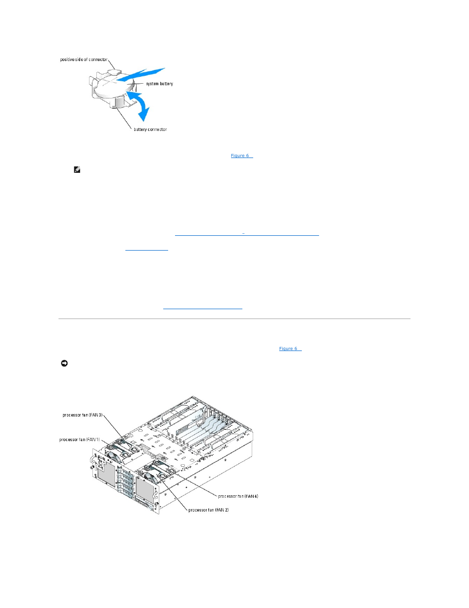 Fans, Removing a system fan | Dell PowerEdge 6850 User Manual | Page 56 / 94