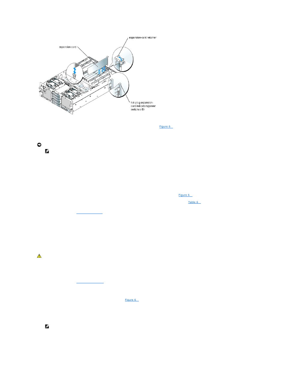 Removing an expansion card | Dell PowerEdge 6850 User Manual | Page 62 / 94