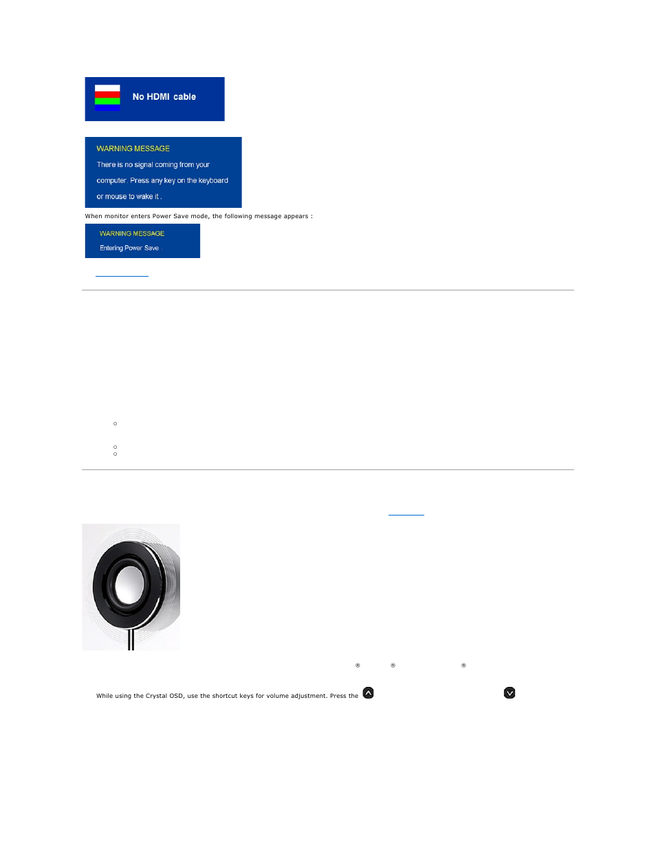 Setting the optimal resolution, Using the speakers, Tilting your monitor | Dell Crystal Monitor User Manual | Page 18 / 27