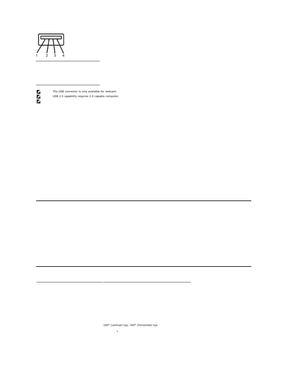 Plug and play capability, Flat panel specifications | Dell Crystal Monitor User Manual | Page 6 / 27