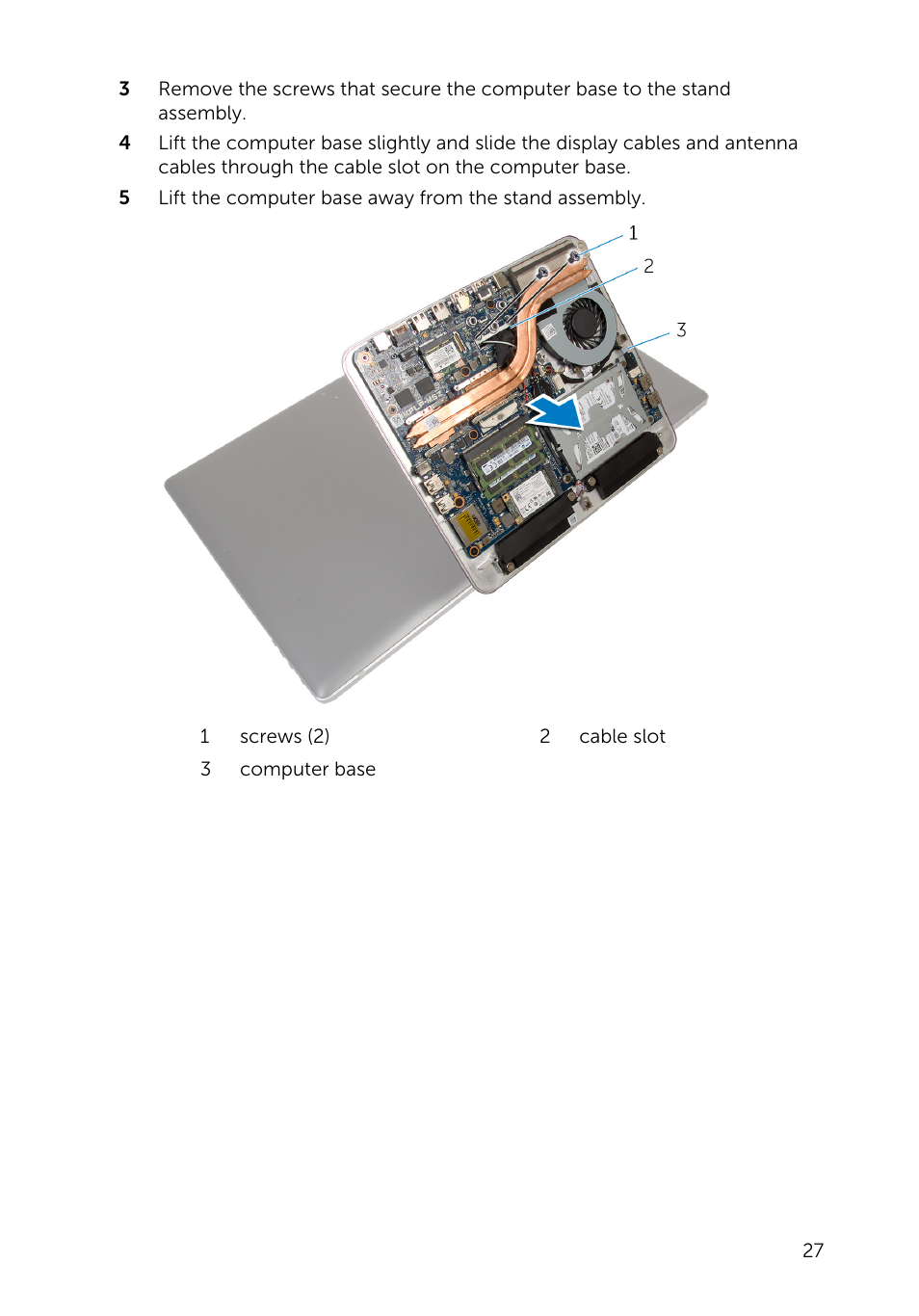 Dell Inspiron 23 (2350, Mid 2013) User Manual | Page 27 / 106