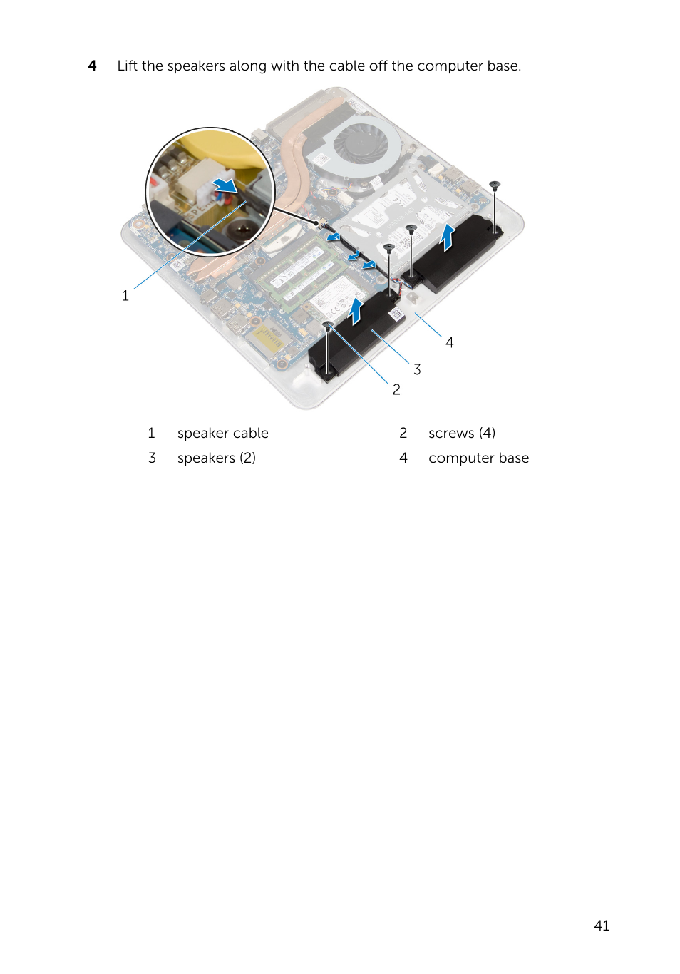 Dell Inspiron 23 (2350, Mid 2013) User Manual | Page 41 / 106