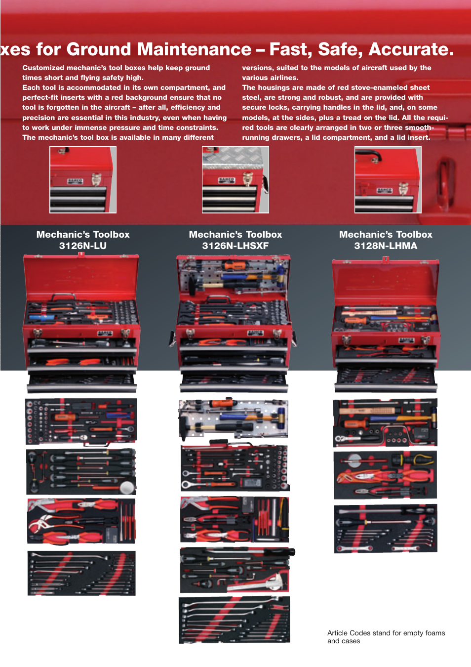 Xes for ground maintenance – fast, safe, accurate | Bahco 3126N-LHFR User Manual | Page 3 / 8