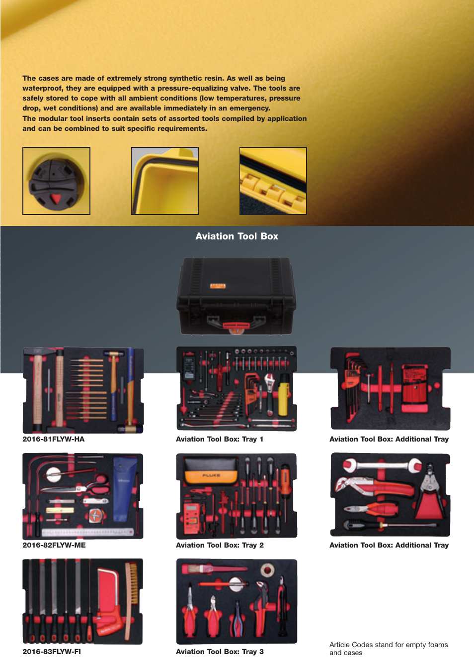 Aviation tool box | Bahco 3126N-LHFR User Manual | Page 5 / 8