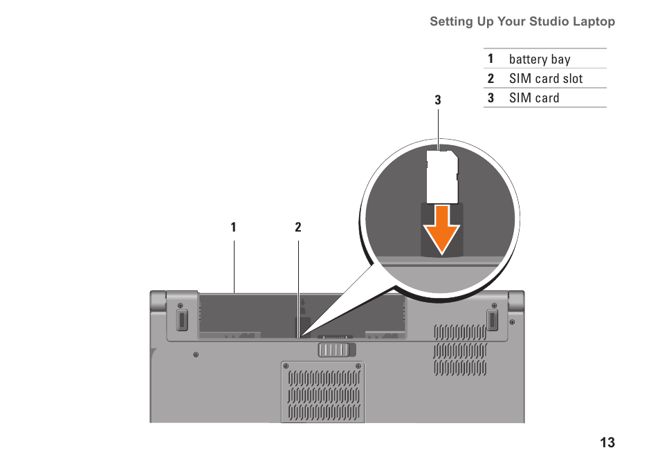 Dell Studio 15 (1555, Early 2009) User Manual | Page 15 / 102