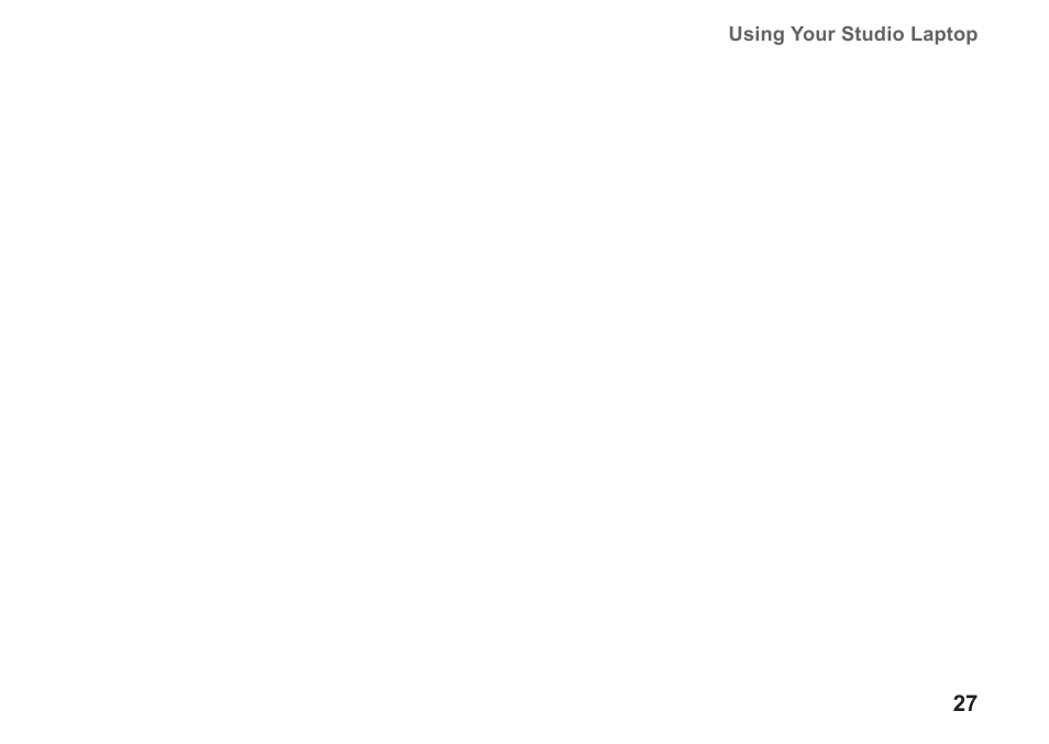 Dell Studio 15 (1555, Early 2009) User Manual | Page 29 / 102