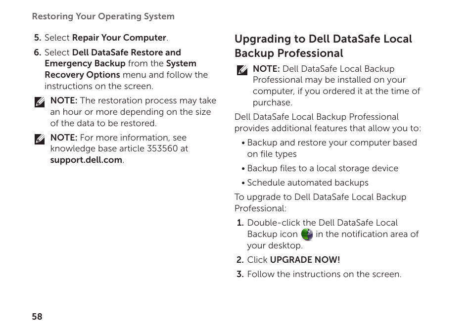 Dell Inspiron 1122 (M102z, Early 2011) User Manual | Page 60 / 88