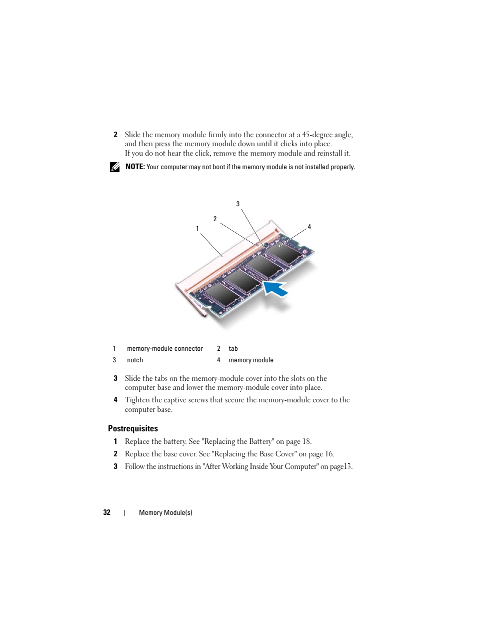 Postrequisites | Dell Alienware M14x R2 (Early 2012) User Manual | Page 30 / 104