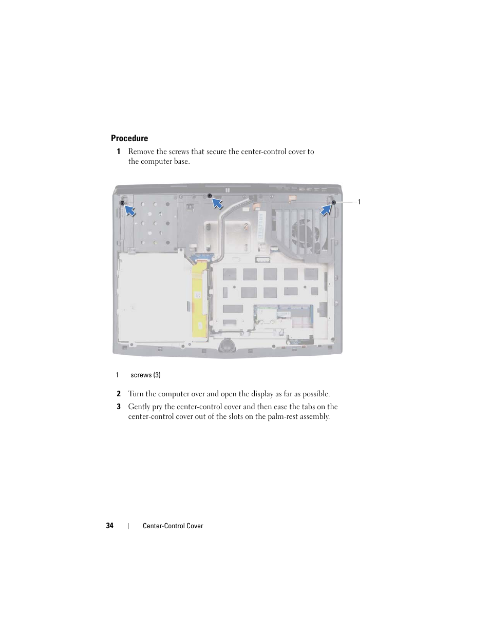 Procedure | Dell Alienware M14x R2 (Early 2012) User Manual | Page 32 / 104