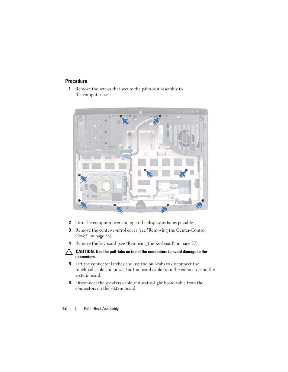 Procedure | Dell Alienware M14x R2 (Early 2012) User Manual | Page 40 / 104
