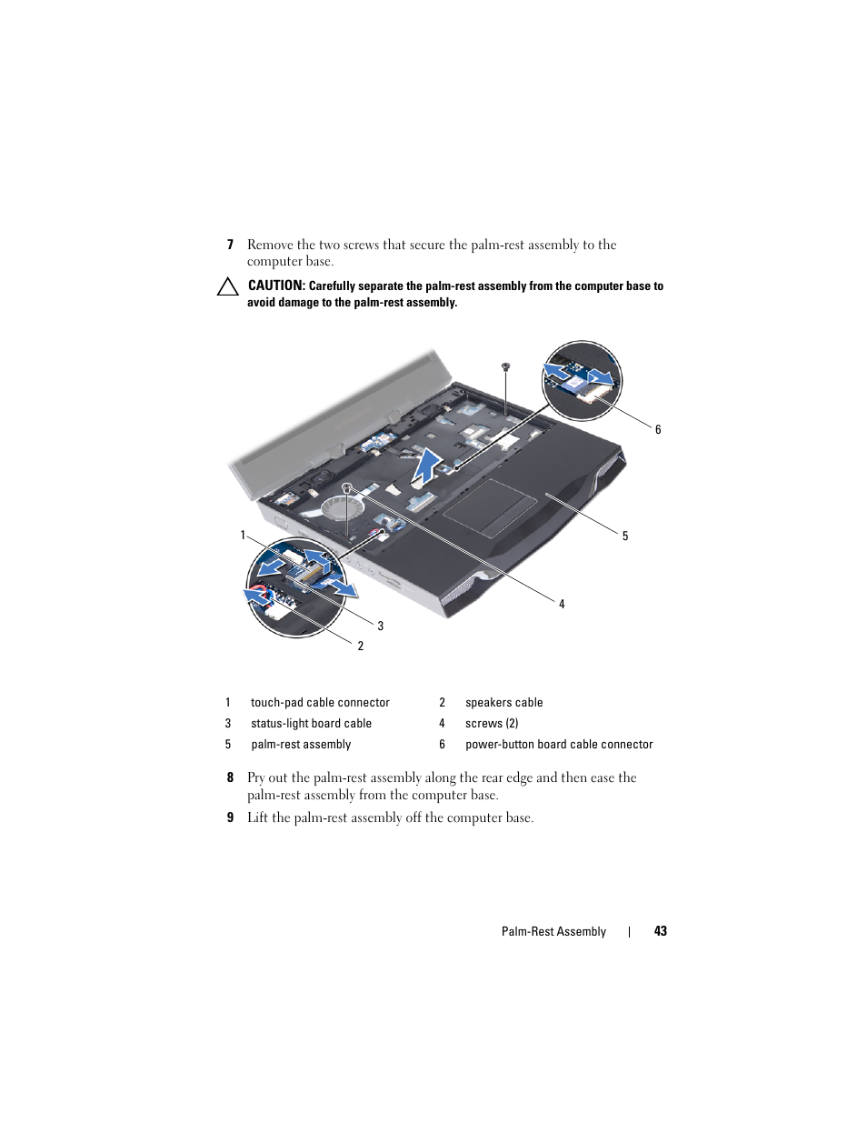 Dell Alienware M14x R2 (Early 2012) User Manual | Page 41 / 104