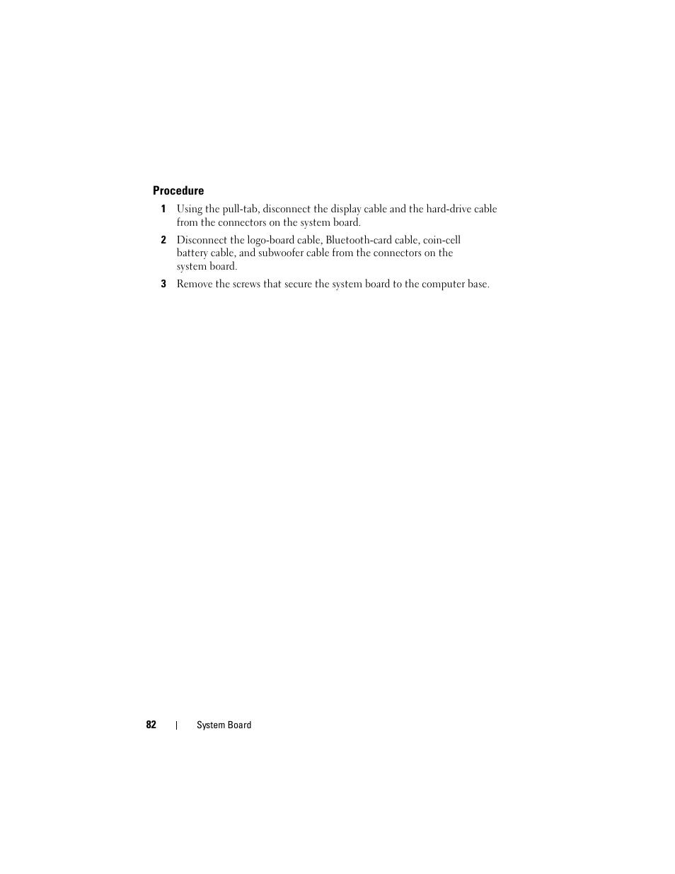 Procedure | Dell Alienware M14x R2 (Early 2012) User Manual | Page 80 / 104