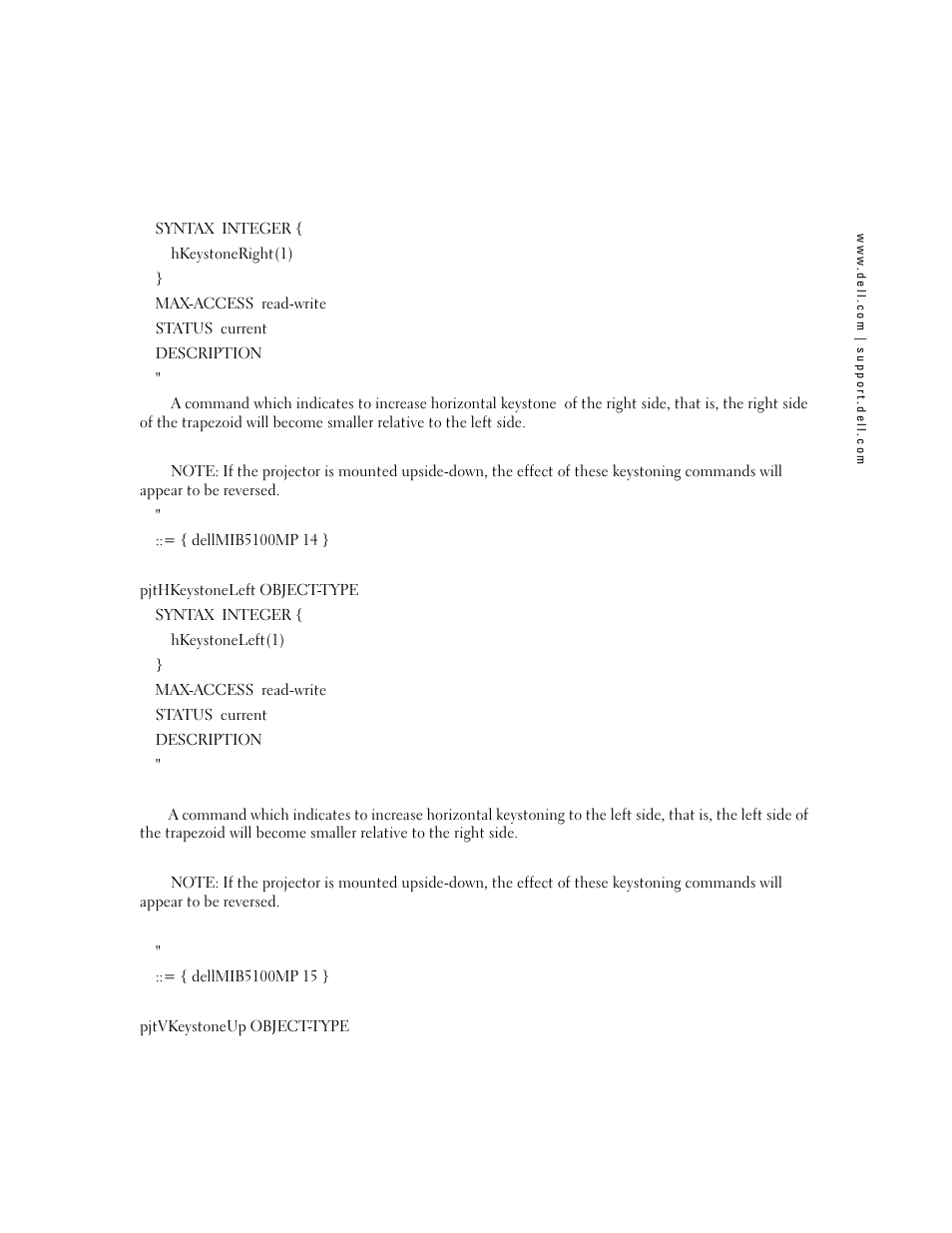 Dell 5100MP Projector User Manual | Page 7 / 12