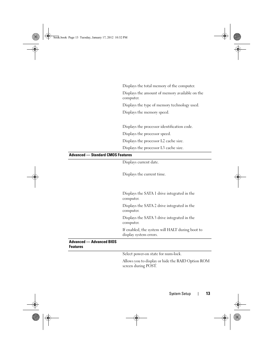 Dell Alienware X51 (Early 2012) User Manual | Page 13 / 21