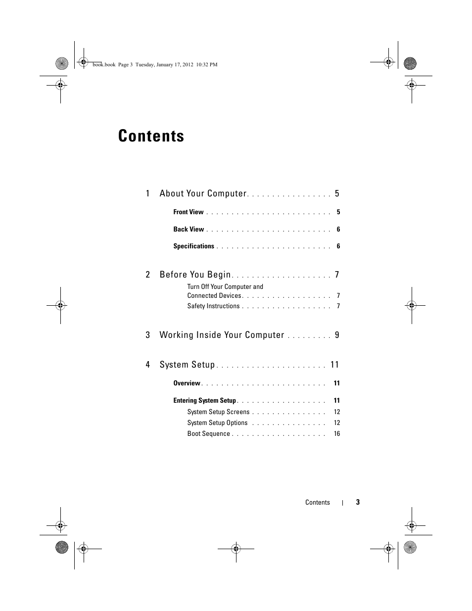 Dell Alienware X51 (Early 2012) User Manual | Page 3 / 21