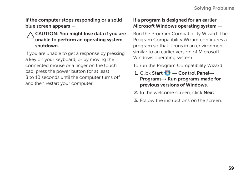 Dell Inspiron 15R (N5110, Early 2011) User Manual | Page 61 / 102