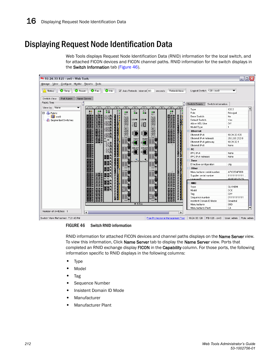 Displaying request node identification data, Figure 46 | Dell POWEREDGE M1000E User Manual | Page 240 / 268