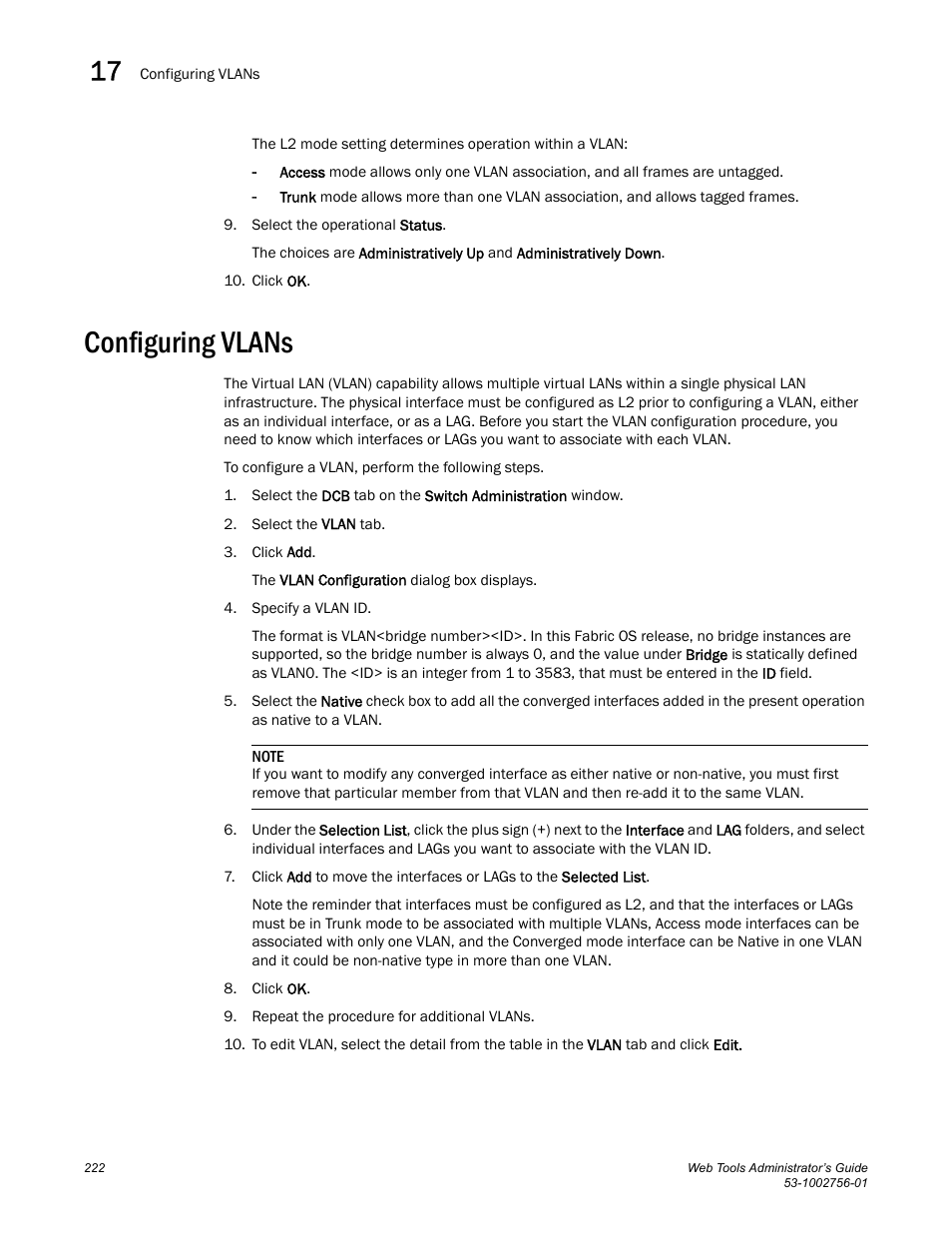 Configuring vlans | Dell POWEREDGE M1000E User Manual | Page 250 / 268