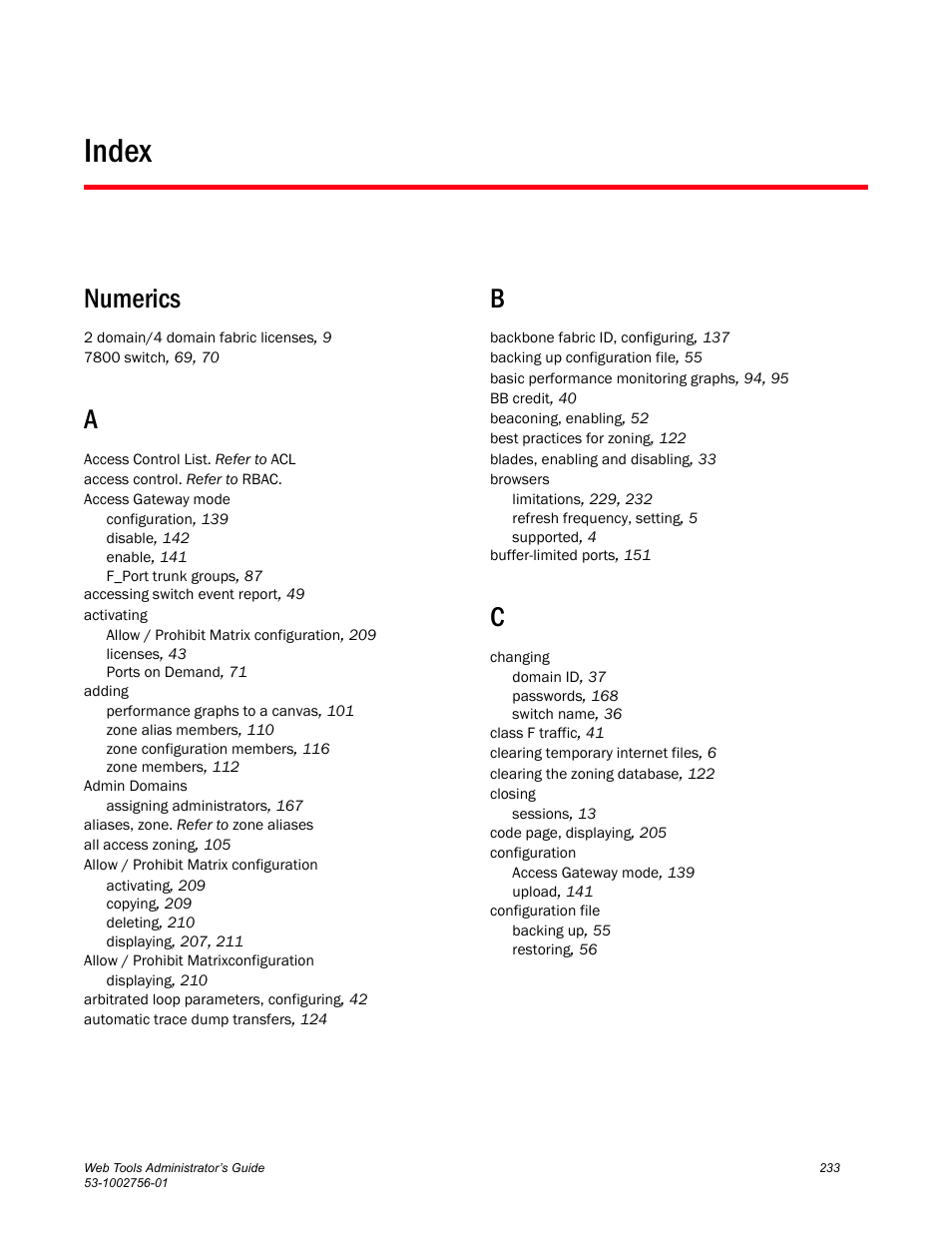 Index, Numerics | Dell POWEREDGE M1000E User Manual | Page 261 / 268