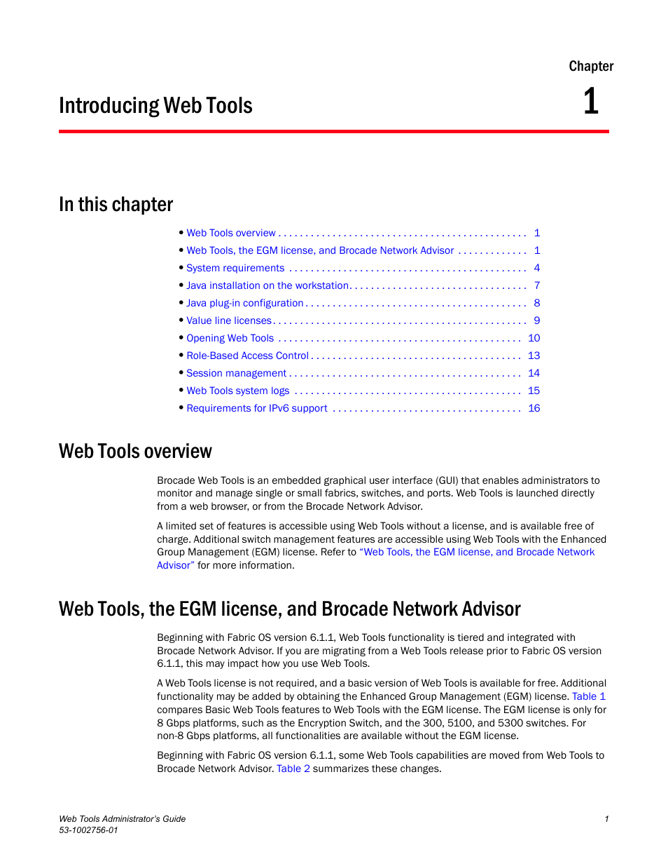 Introducing web tools, In this chapter, Web tools overview | Chapter 1, Chapter 1, “introducing web tools | Dell POWEREDGE M1000E User Manual | Page 29 / 268