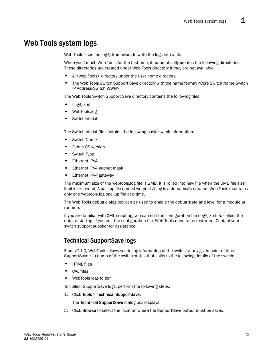 Web tools system logs, Technical supportsave logs | Dell POWEREDGE M1000E User Manual | Page 43 / 268