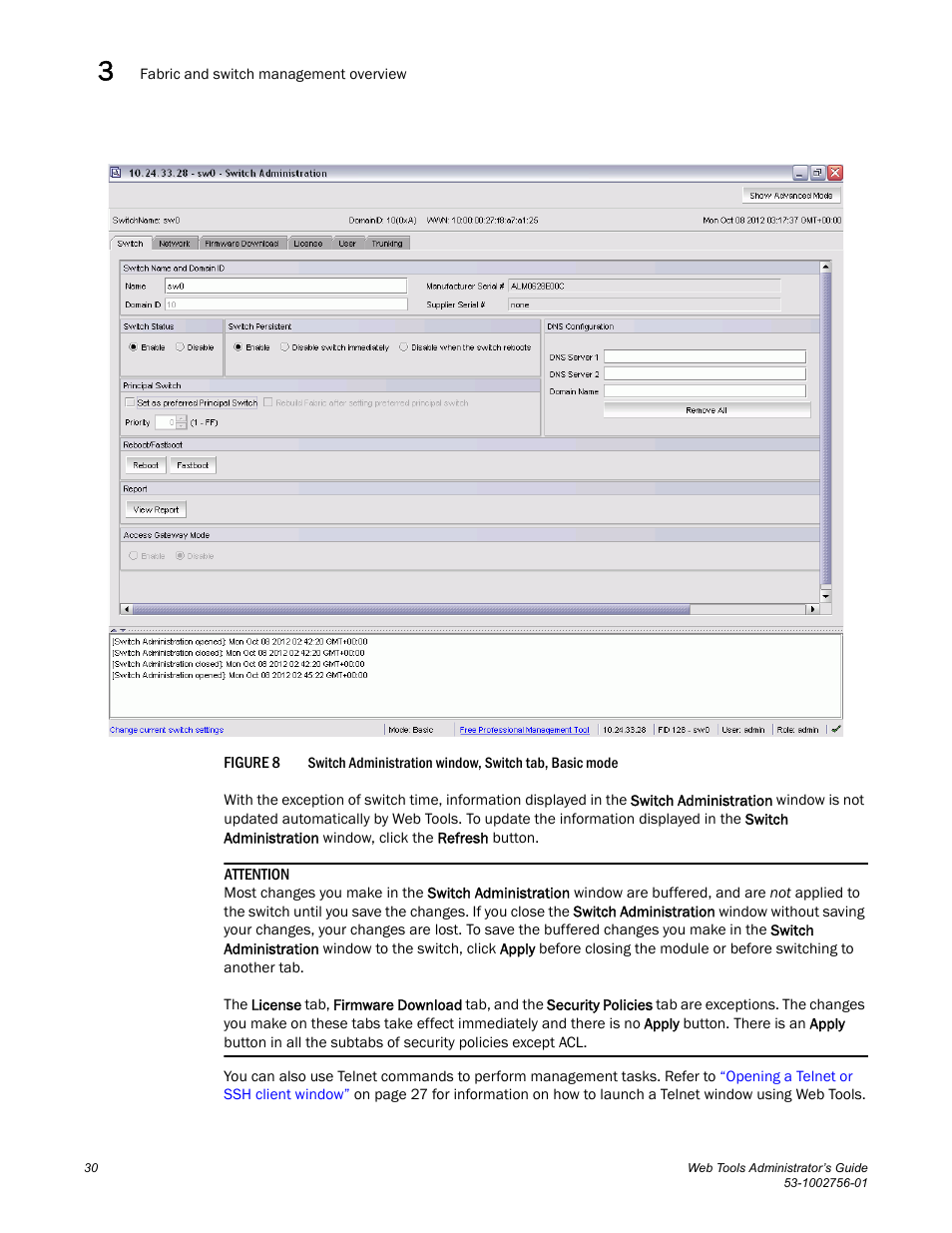 Figure 8, Swit | Dell POWEREDGE M1000E User Manual | Page 58 / 268