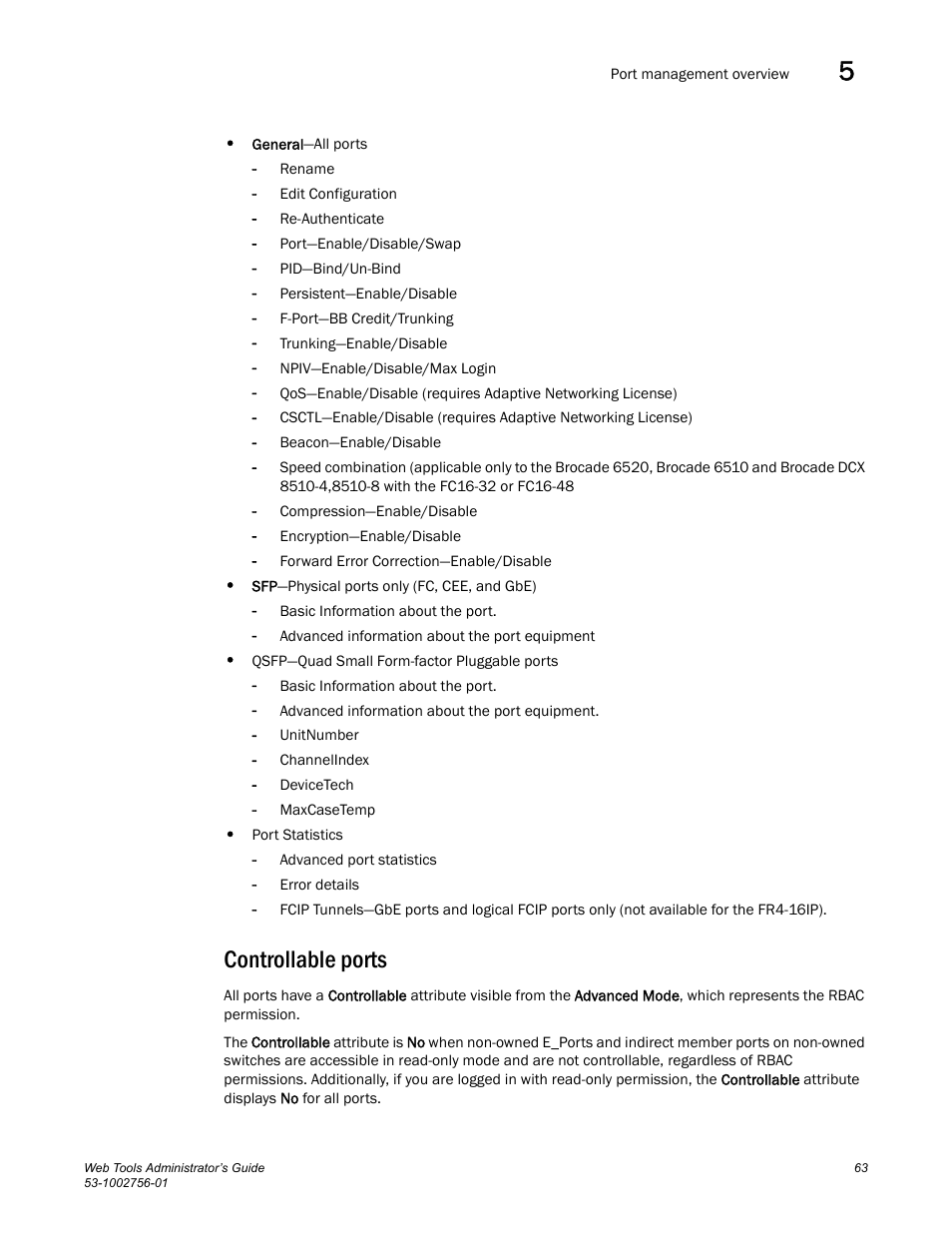 Controllable ports | Dell POWEREDGE M1000E User Manual | Page 91 / 268