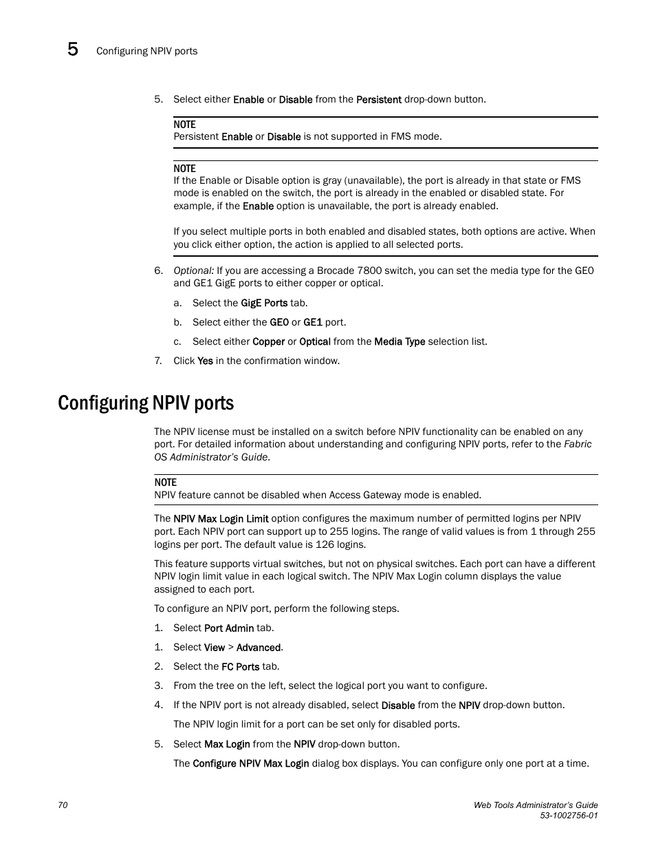 Configuring npiv ports | Dell POWEREDGE M1000E User Manual | Page 98 / 268