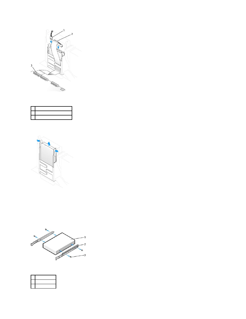 Installing a floppy drive | Dell OptiPlex GX270 User Manual | Page 83 / 178