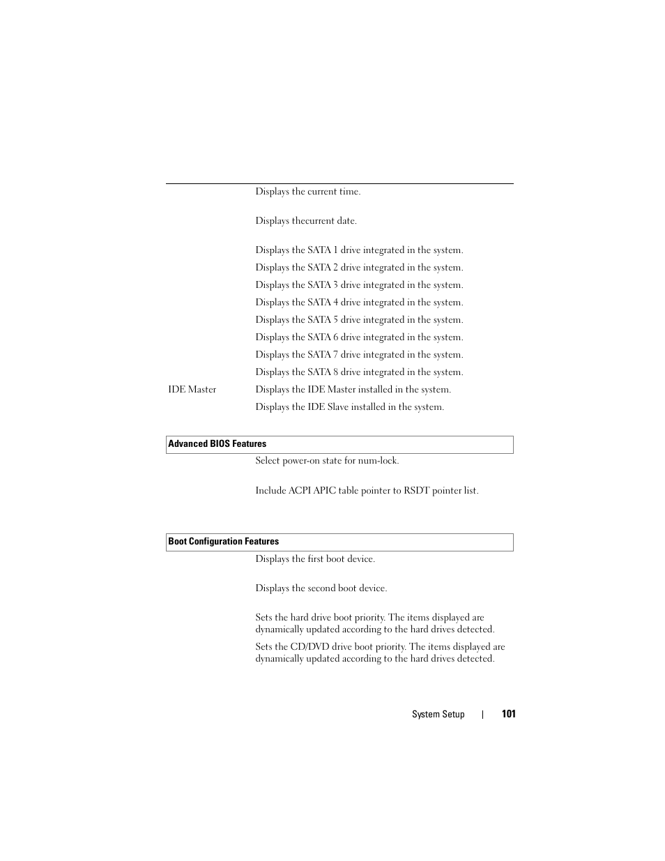 Dell XPS 730 (Late 2008) User Manual | Page 101 / 110