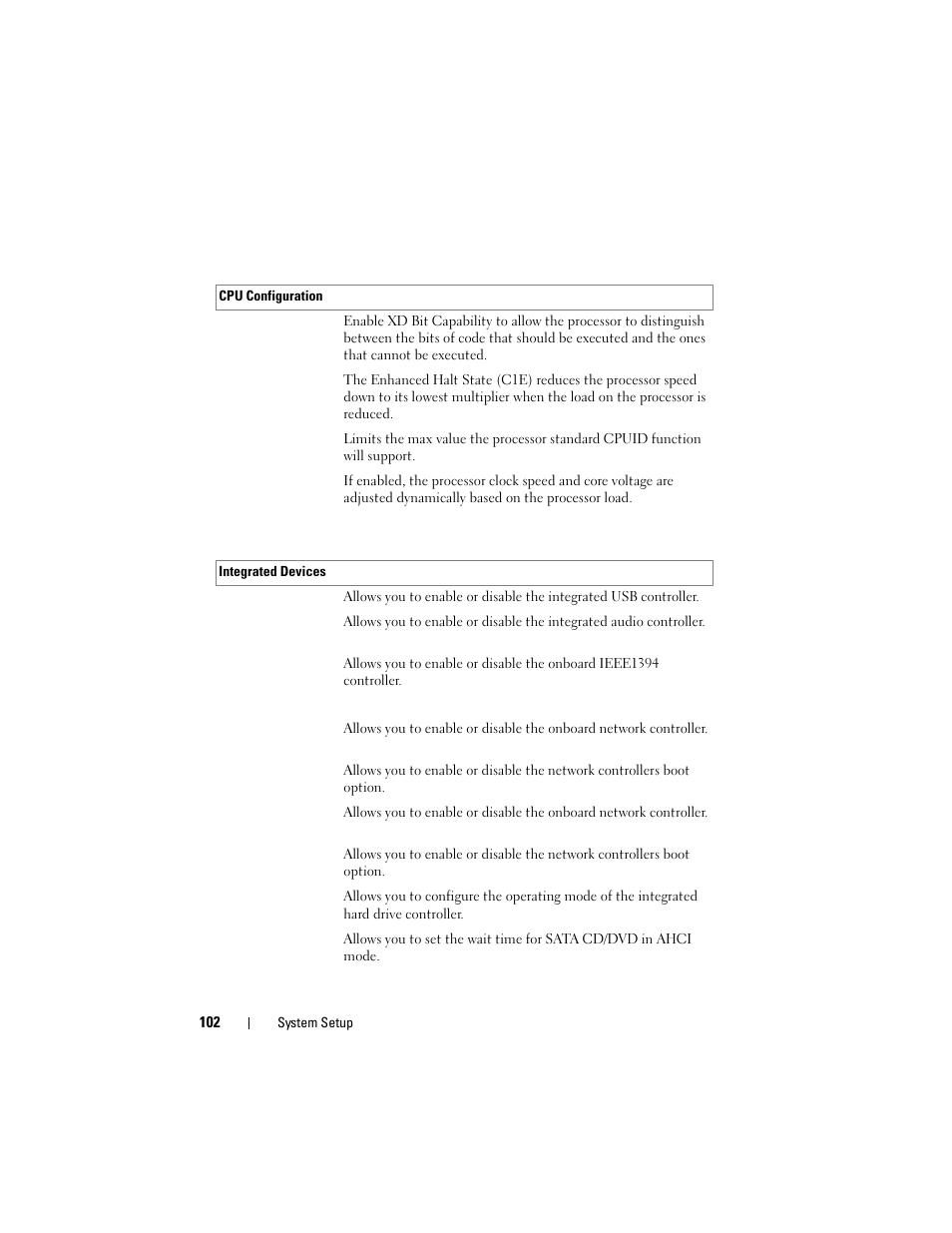 Dell XPS 730 (Late 2008) User Manual | Page 102 / 110
