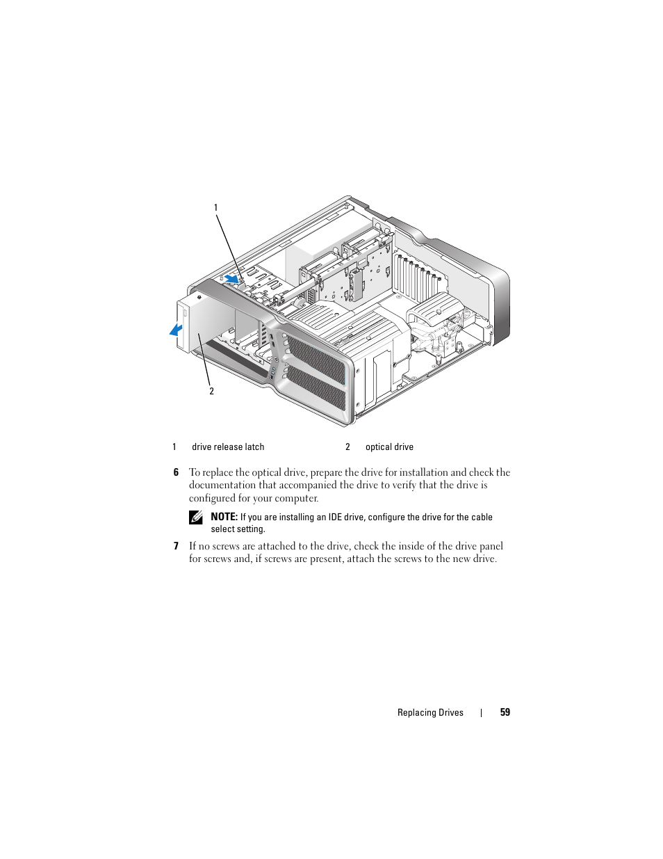 Dell XPS 730 (Late 2008) User Manual | Page 61 / 110