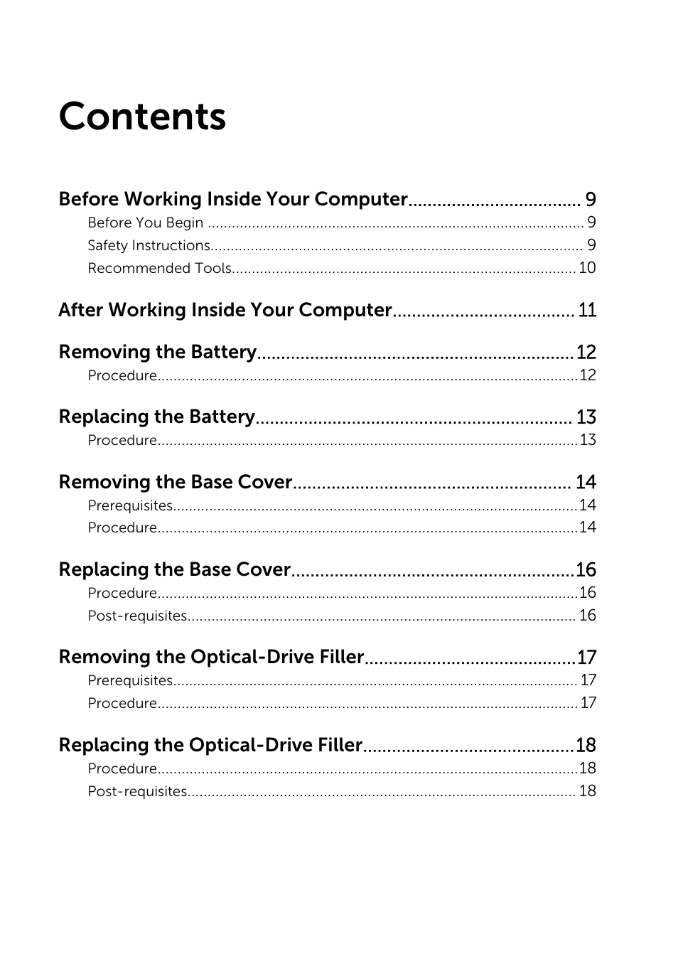 Dell Inspiron 15 (3531, Mid 2014) User Manual | Page 3 / 83