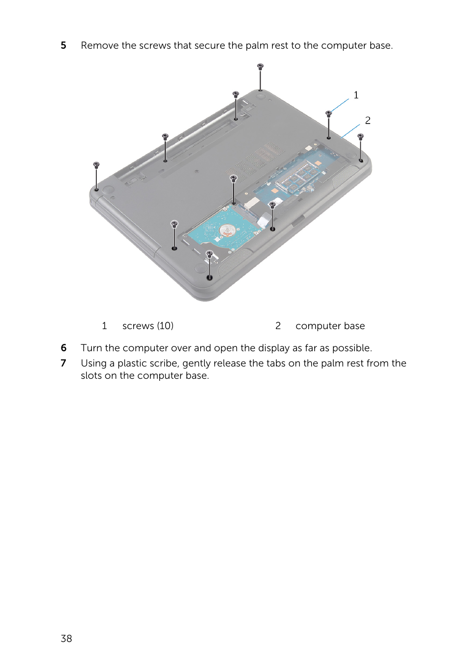 Dell Inspiron 15 (3531, Mid 2014) User Manual | Page 38 / 83