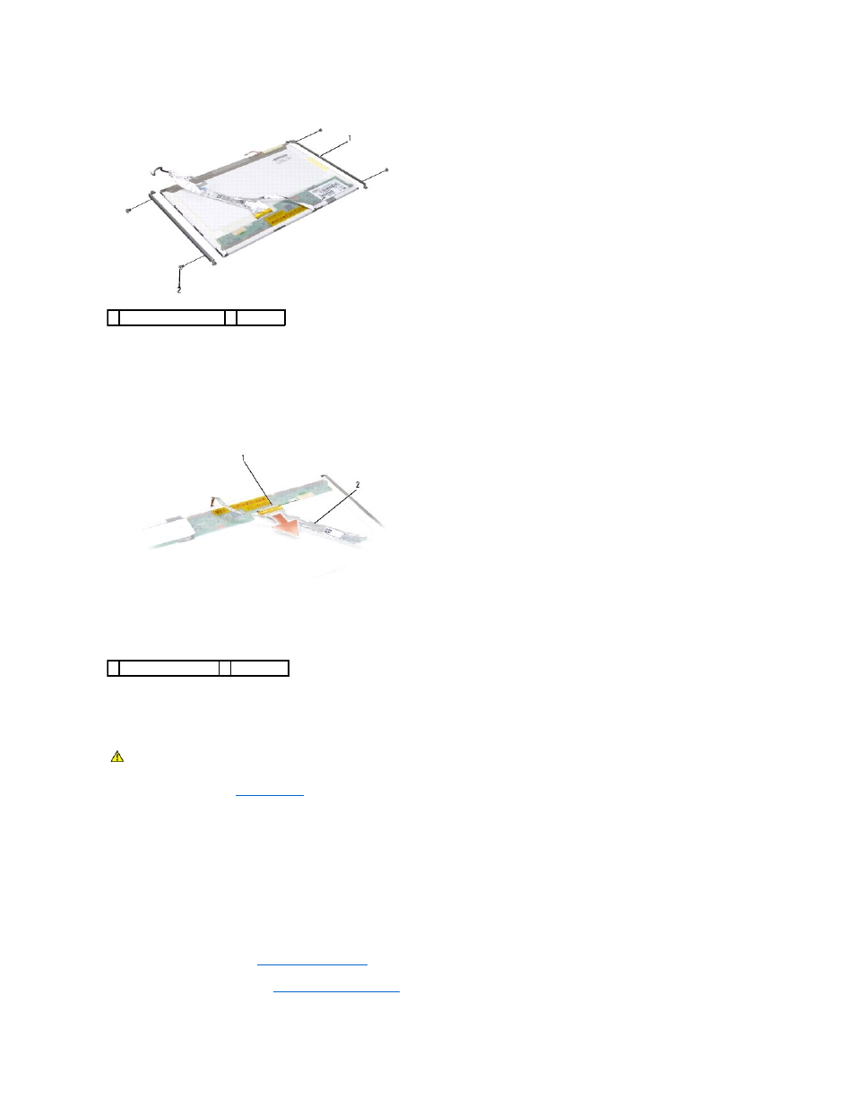 Replacing the display panel | Dell Studio 1537 (Late 2008) User Manual | Page 20 / 42