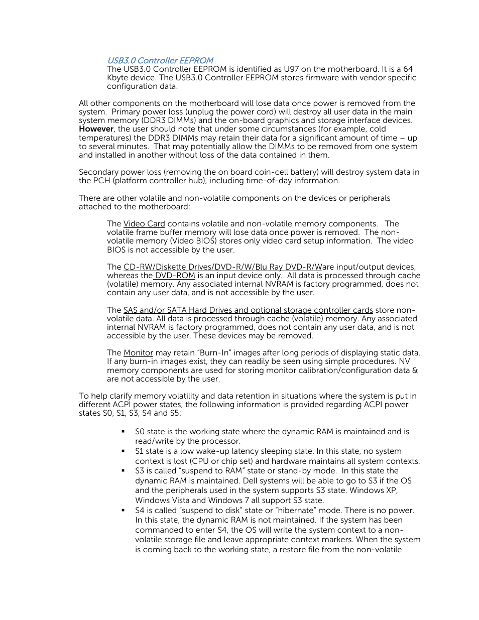 Usb3.0 controller eeprom | Dell Precision T5610 (Late 2013) User Manual | Page 2 / 3