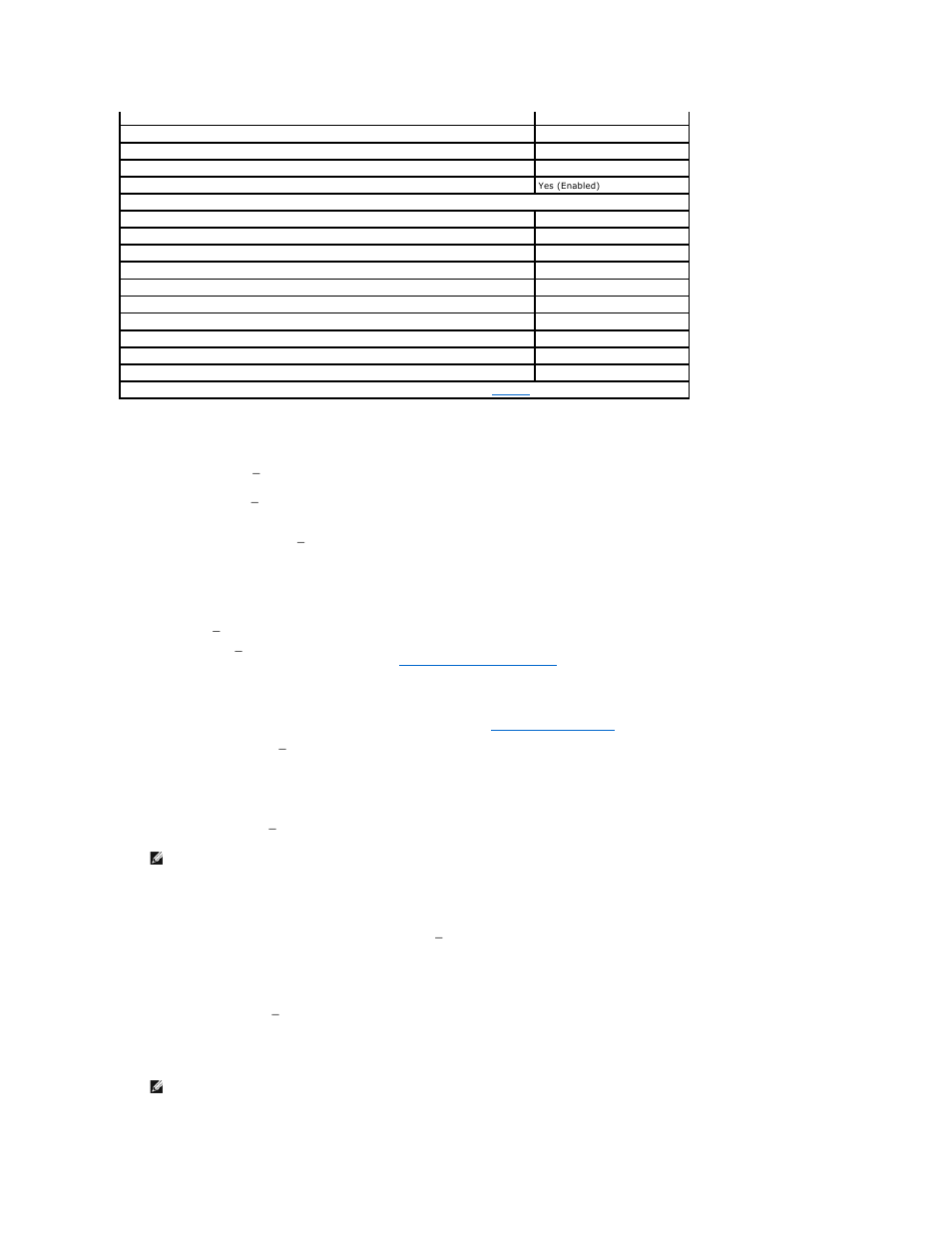 Scsi bus interface definitions, Boot device options, Scsi device/configuration settings | Dell PowerEdge 1500SC User Manual | Page 11 / 41