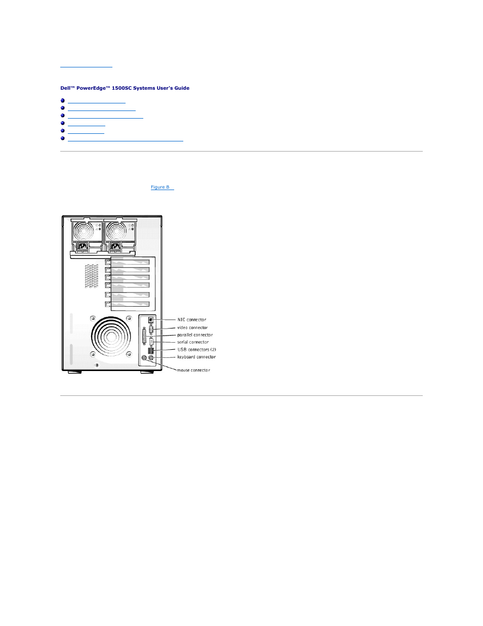 I/o ports and connectors, Serial and parallel connectors | Dell PowerEdge 1500SC User Manual | Page 4 / 41