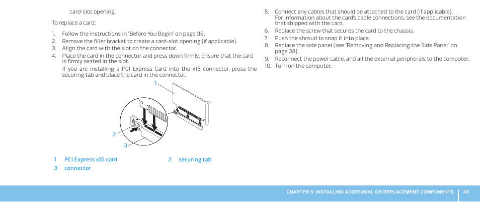 Dell Alienware Aurora (Late 2009) User Manual | Page 45 / 68