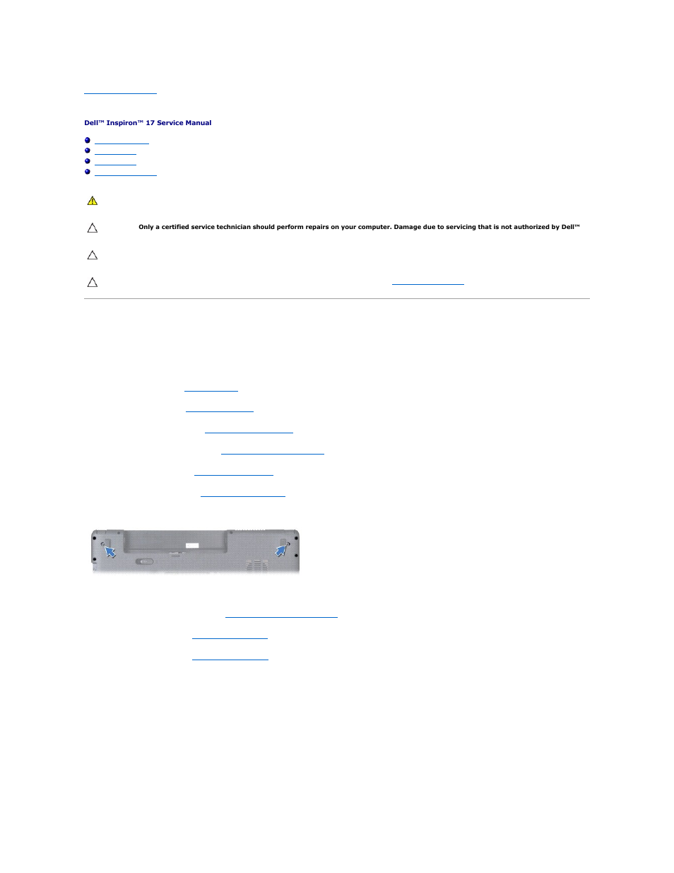 Display, Display assembly, Removing the display assembly | Dell Inspiron 1750 (Mid 2009) User Manual | Page 23 / 56