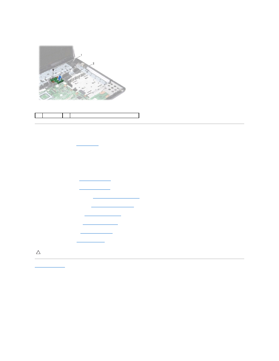 Replacing the battery extension board | Dell Inspiron 1750 (Mid 2009) User Manual | Page 5 / 56